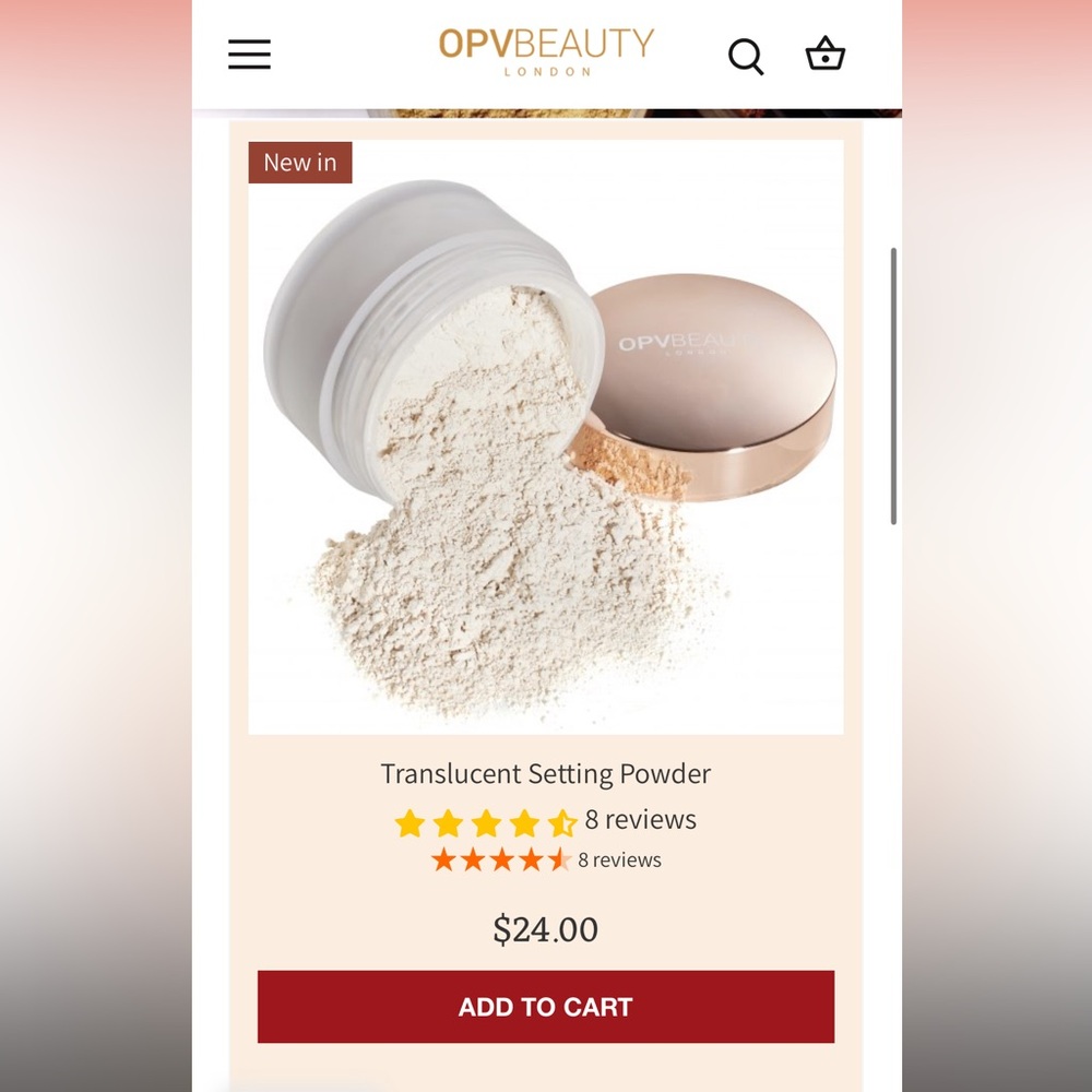 OPV Beauty Loose Setting Powder